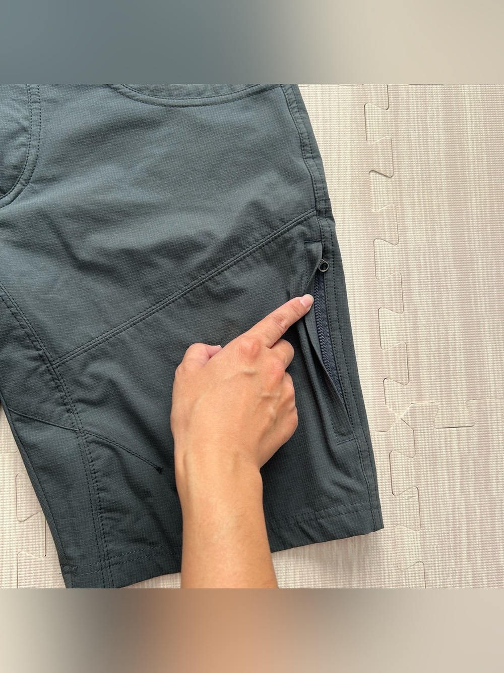 Kuhl Men's Silencr Kargo Gray Outdoor Shorts. Sz 32. UPF 50 - Picture 5 of 15